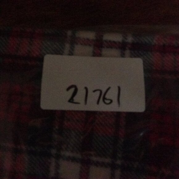 Pendleton Red and White Plaid Wool Midi Skirt - Picture 8 of 8